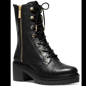 tavie suede combat boot
